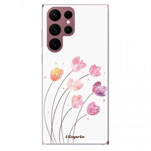 Odolné silikónové puzdro iSaprio - Flowers 14 - Samsung Galaxy S22 Ultra 5G