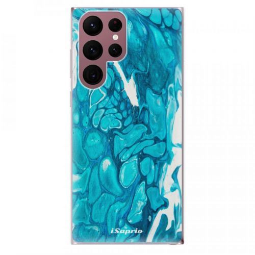 Odolné silikónové puzdro iSaprio - BlueMarble 15 - Samsung Galaxy S22 Ultra 5G