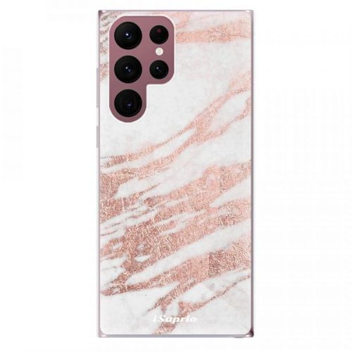 Odolné silikónové puzdro iSaprio - RoseGold 10 - Samsung Galaxy S22 Ultra 5G