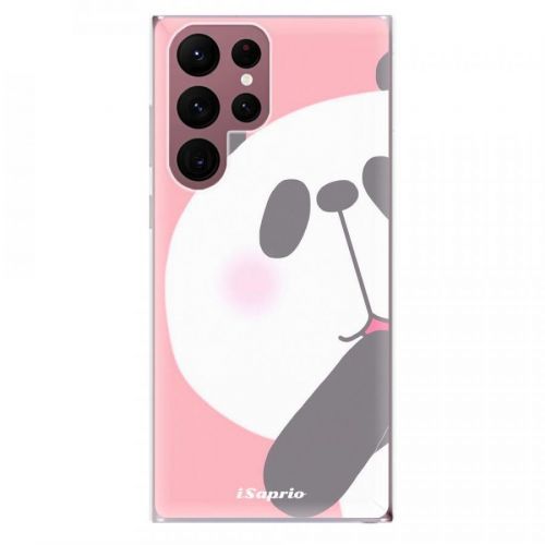 Odolné silikónové puzdro iSaprio - Panda 01 - Samsung Galaxy S22 Ultra 5G