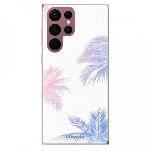 Odolné silikónové puzdro iSaprio - Digital Palms 10 - Samsung Galaxy S22 Ultra 5G