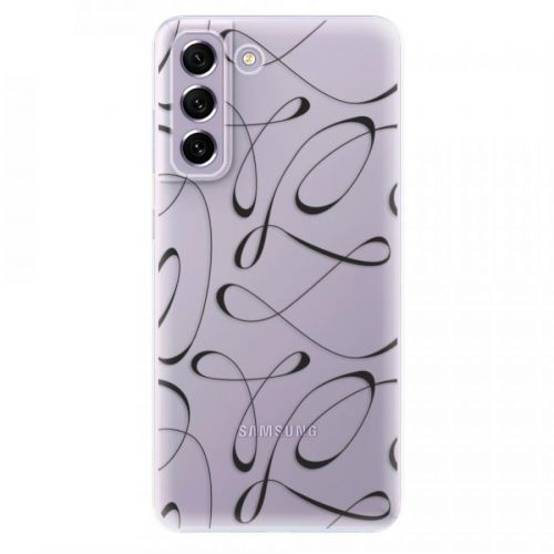 Odolné silikónové puzdro iSaprio - Fancy - black - Samsung Galaxy S21 FE 5G