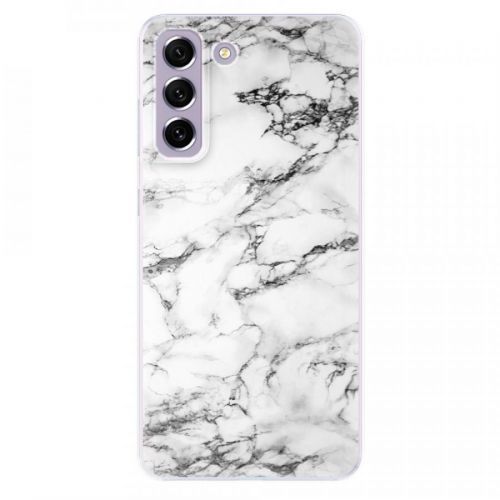 Odolné silikónové puzdro iSaprio - White Marble 01 - Samsung Galaxy S21 FE 5G