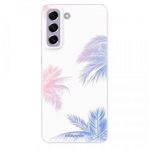 Odolné silikónové puzdro iSaprio - Digital Palms 10 - Samsung Galaxy S21 FE 5G