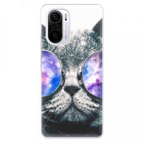 Odolné silikónové puzdro iSaprio - Galaxy Cat - Xiaomi Poco F3