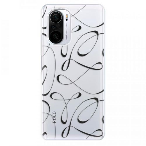 Odolné silikónové puzdro iSaprio - Fancy - black - Xiaomi Poco F3