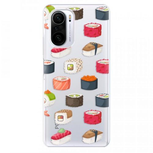 Odolné silikónové puzdro iSaprio - Sushi Pattern - Xiaomi Poco F3