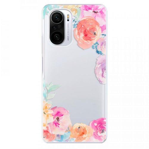 Odolné silikónové puzdro iSaprio - Flower Brush - Xiaomi Poco F3
