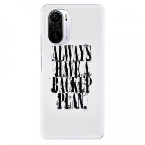 Odolné silikónové puzdro iSaprio - Backup Plan - Xiaomi Poco F3
