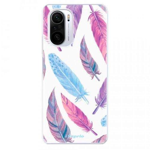Odolné silikónové puzdro iSaprio - Feather Pattern 10 - Xiaomi Poco F3