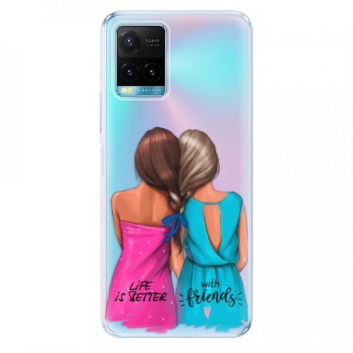Odolné silikónové puzdro iSaprio - Best Friends - Vivo Y21 / Y21s / Y33s