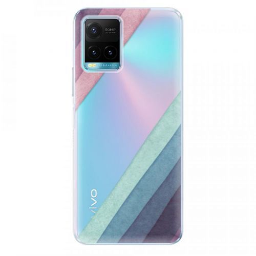 Odolné silikónové puzdro iSaprio - Glitter Stripes 01 - Vivo Y21 / Y21s / Y33s