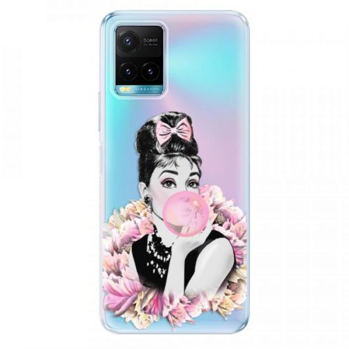 Odolné silikónové puzdro iSaprio - Pink Bubble - Vivo Y21 / Y21s / Y33s