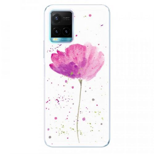 Odolné silikónové puzdro iSaprio - Poppies - Vivo Y21 / Y21s / Y33s