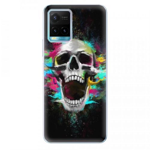 Odolné silikónové puzdro iSaprio - Skull in Colors - Vivo Y21 / Y21s / Y33s