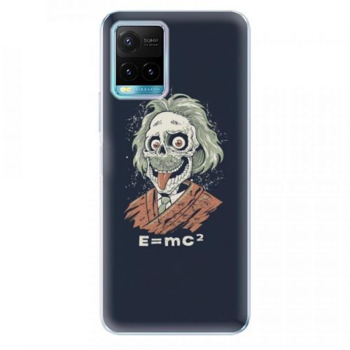 Odolné silikónové puzdro iSaprio - Einstein 01 - Vivo Y21 / Y21s / Y33s