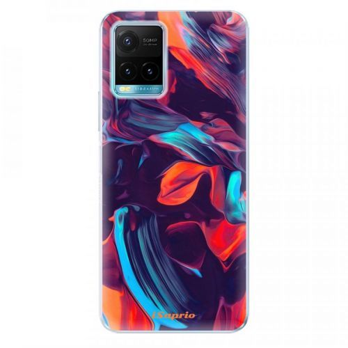 Odolné silikónové puzdro iSaprio - Color Marble 19 - Vivo Y21 / Y21s / Y33s