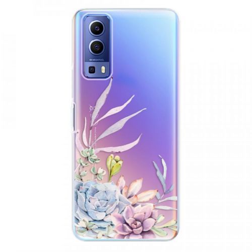 Odolné silikónové puzdro iSaprio - Succulent 01 - Vivo Y72 5G