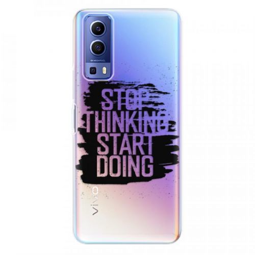 Odolné silikónové puzdro iSaprio - Start Doing - black - Vivo Y72 5G