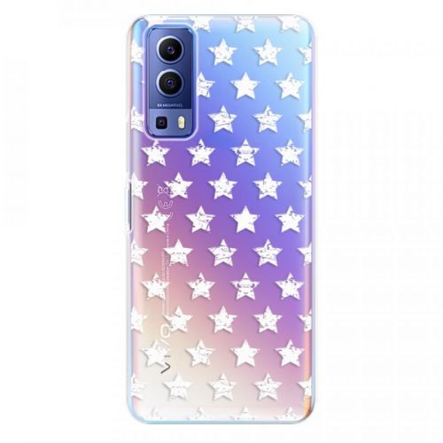 Odolné silikónové puzdro iSaprio - Stars Pattern - white - Vivo Y72 5G