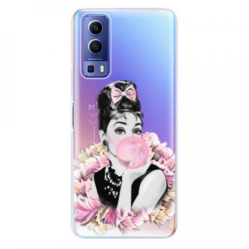 Odolné silikónové puzdro iSaprio - Pink Bubble - Vivo Y72 5G