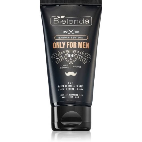 Bielenda Only for Men Barber Edition čistiaca pasta 3v1 150 g