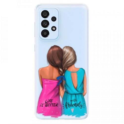 Odolné silikónové puzdro iSaprio - Best Friends - Samsung Galaxy A33 5G