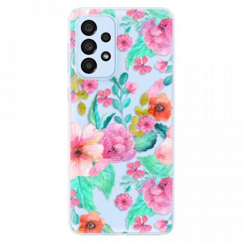 Odolné silikónové puzdro iSaprio - Flower Pattern 01 - Samsung Galaxy A33 5G
