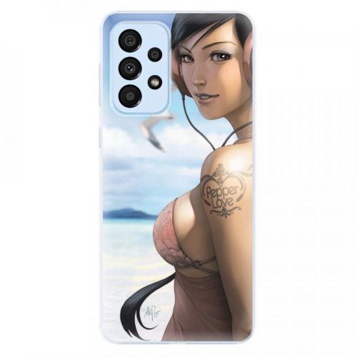 Odolné silikónové puzdro iSaprio - Girl 02 - Samsung Galaxy A33 5G