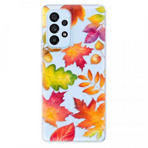 Odolné silikónové puzdro iSaprio - Autumn Leaves 01 - Samsung Galaxy A53 5G