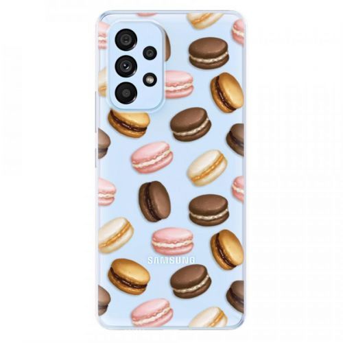 Odolné silikónové puzdro iSaprio - Macaron Pattern - Samsung Galaxy A53 5G