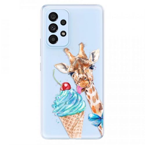Odolné silikónové puzdro iSaprio - Love Ice-Cream - Samsung Galaxy A53 5G