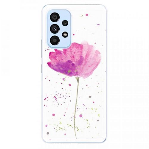 Odolné silikónové puzdro iSaprio - Poppies - Samsung Galaxy A53 5G