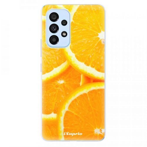 Odolné silikónové puzdro iSaprio - Orange 10 - Samsung Galaxy A53 5G