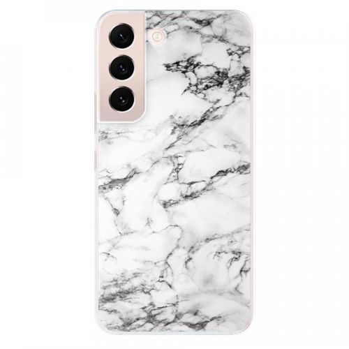 Odolné silikónové puzdro iSaprio - White Marble 01 - Samsung Galaxy S22 5G
