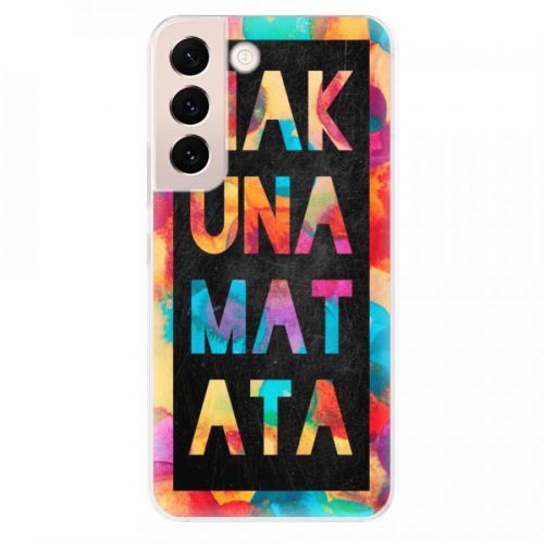 Odolné silikónové puzdro iSaprio - Hakuna Matata 01 - Samsung Galaxy S22 5G