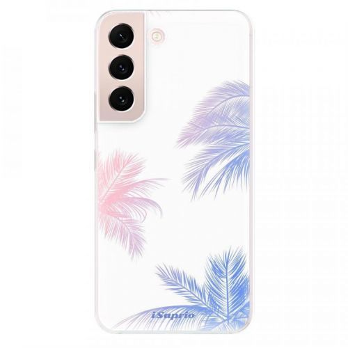 Odolné silikónové puzdro iSaprio - Digital Palms 10 - Samsung Galaxy S22 5G