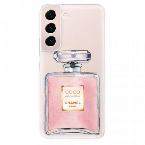 Odolné silikónové puzdro iSaprio - Chanel Rose - Samsung Galaxy S22+ 5G