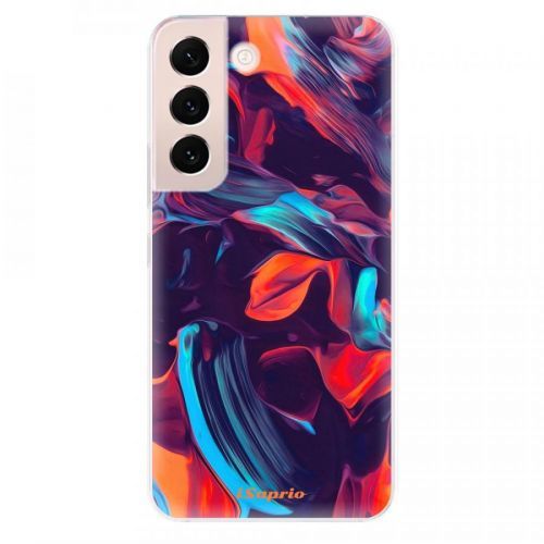 Odolné silikónové puzdro iSaprio - Color Marble 19 - Samsung Galaxy S22+ 5G