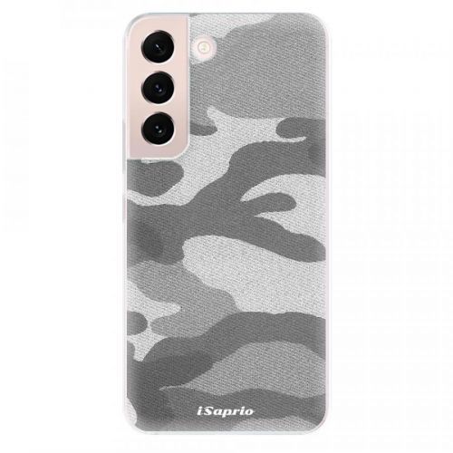 Odolné silikónové puzdro iSaprio - Gray Camuflage 02 - Samsung Galaxy S22+ 5G