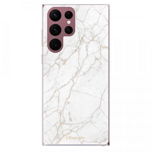 Odolné silikónové puzdro iSaprio - GoldMarble 13 - Samsung Galaxy S22 Ultra 5G