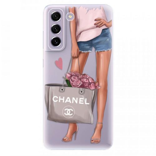 Odolné silikónové puzdro iSaprio - Fashion Bag - Samsung Galaxy S21 FE 5G