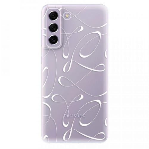 Odolné silikónové puzdro iSaprio - Fancy - white - Samsung Galaxy S21 FE 5G