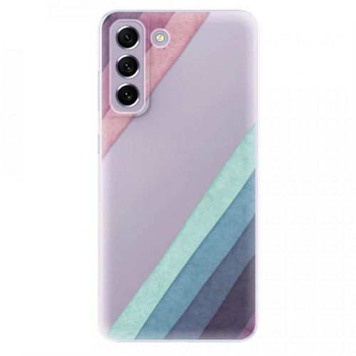 Odolné silikónové puzdro iSaprio - Glitter Stripes 01 - Samsung Galaxy S21 FE 5G