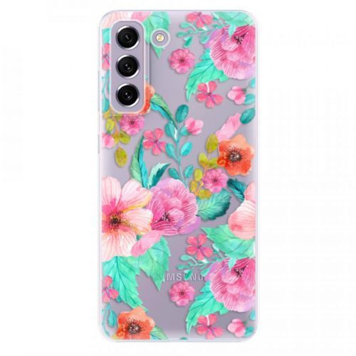 Odolné silikónové puzdro iSaprio - Flower Pattern 01 - Samsung Galaxy S21 FE 5G