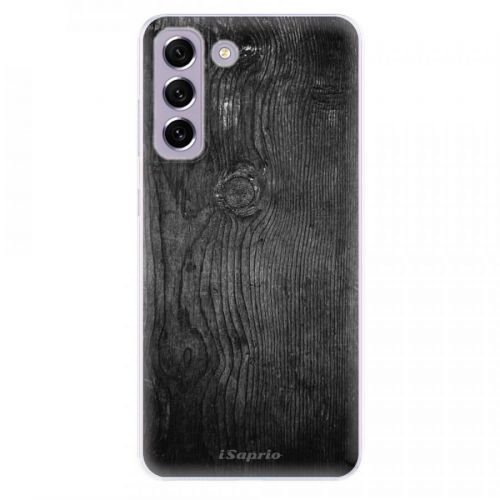 Odolné silikónové puzdro iSaprio - Black Wood 13 - Samsung Galaxy S21 FE 5G