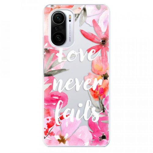 Odolné silikónové puzdro iSaprio - Love Never Fails - Xiaomi Poco F3