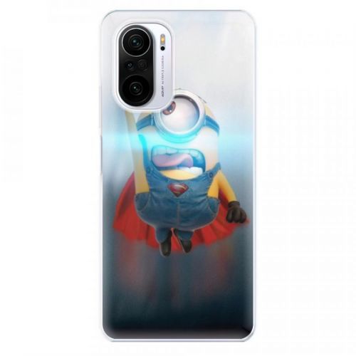 Odolné silikónové puzdro iSaprio - Mimons Superman 02 - Xiaomi Poco F3