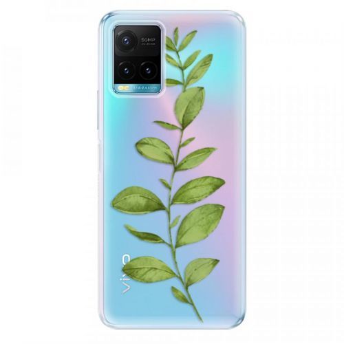 Odolné silikónové puzdro iSaprio - Green Plant 01 - Vivo Y21 / Y21s / Y33s