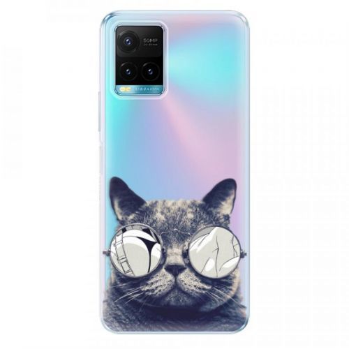 Odolné silikónové puzdro iSaprio - Crazy Cat 01 - Vivo Y21 / Y21s / Y33s